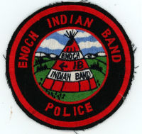 CANADA,ALBERTA,ENOCH INDIAN BAND POLICE 1